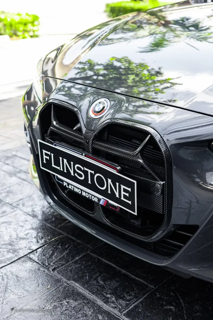BMW G22 Series 4 Front Grille installation carbon CSL