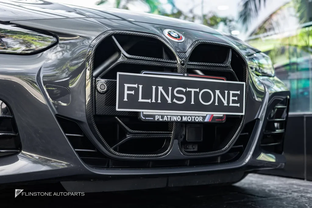 BMW G22 Series 4 Front Grille installation carbon CSL