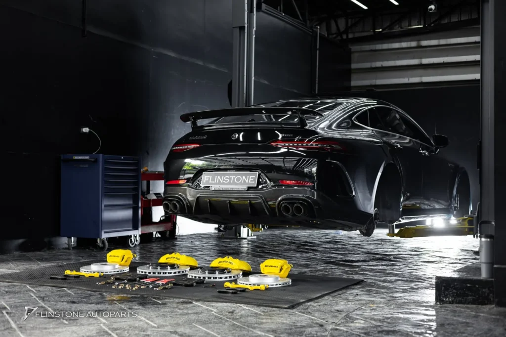 SLS – AMG GT ชุดเบรคแท้ Mercedes AMG สำหรับ C290 AMG GT53 ชุดเบรคแท้จากเยอรมั