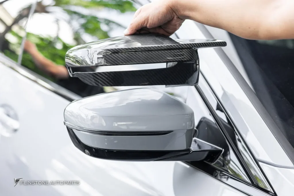 BMW G22 – G26 – G82 M4 M4 Look Trunk Spoiler + USUS Autoclave Carbon Mirror Housing