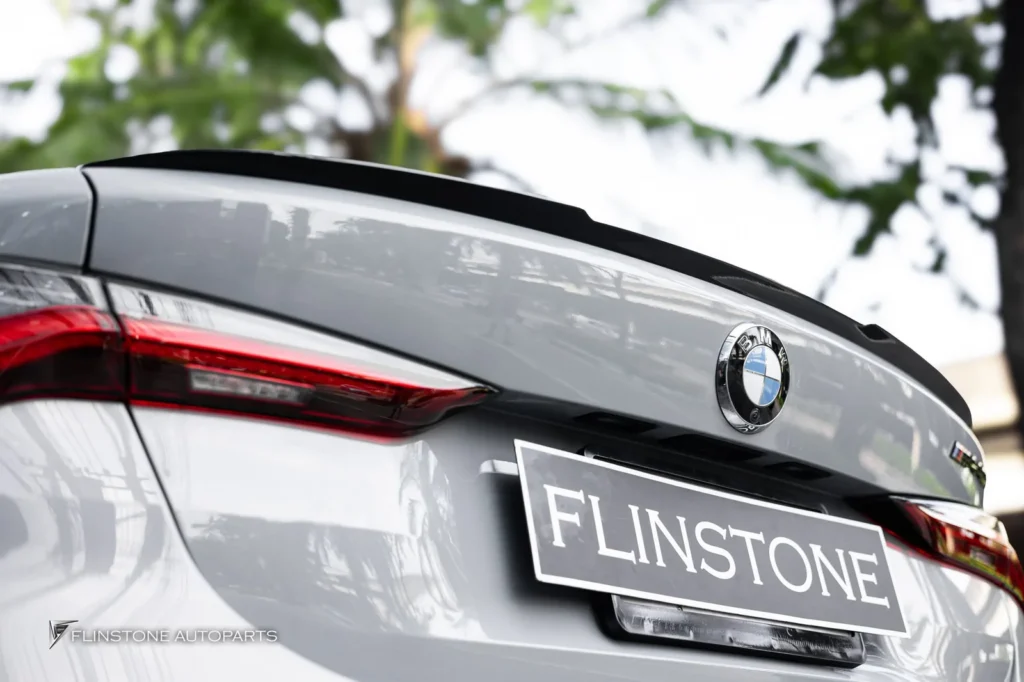BMW G22 – G26 – G82 M4 M4 Look Trunk Spoiler + USUS Autoclave Carbon Mirror Housing