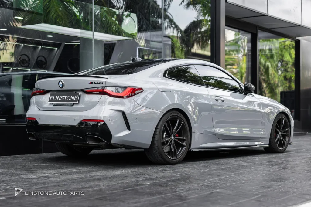 BMW G22 – G26 – G82 M4 M4 Look Trunk Spoiler + USUS Autoclave Carbon Mirror Housing