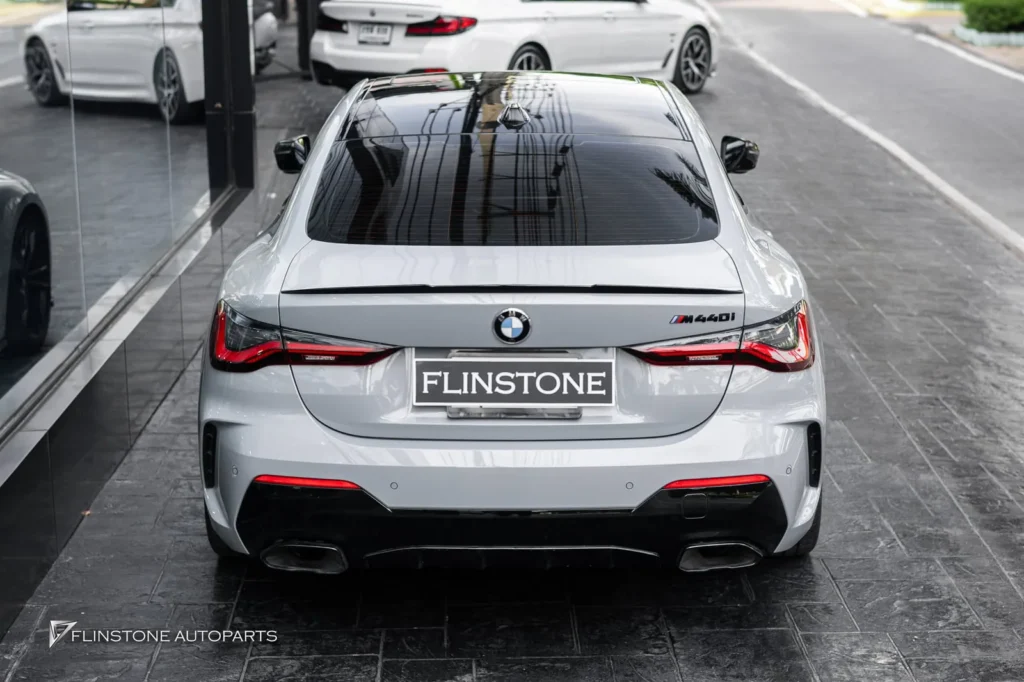 BMW G22 – G26 – G82 M4 M4 Look Trunk Spoiler + USUS Autoclave Carbon Mirror Housing