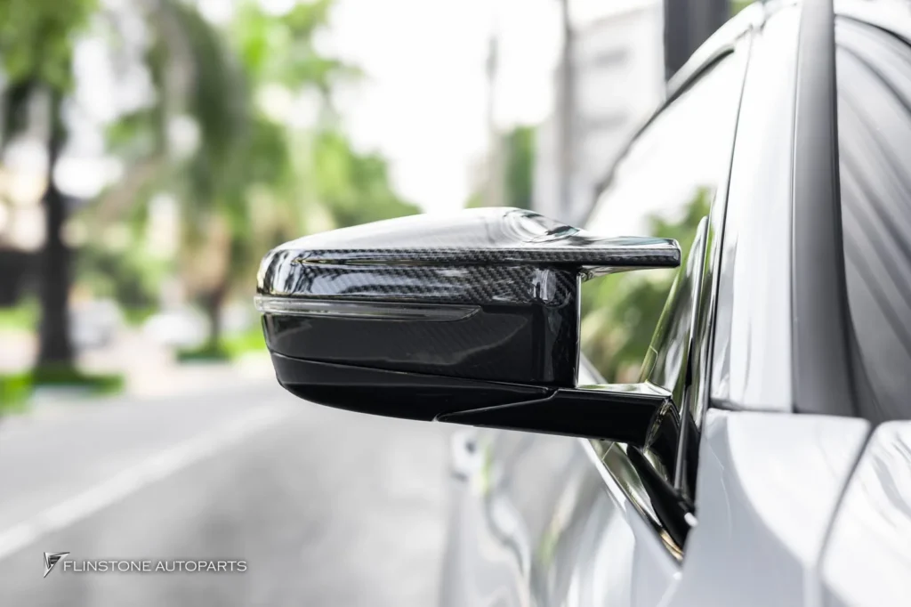 BMW G22 – G26 – G82 M4 M4 Look Trunk Spoiler + USUS Autoclave Carbon Mirror Housing