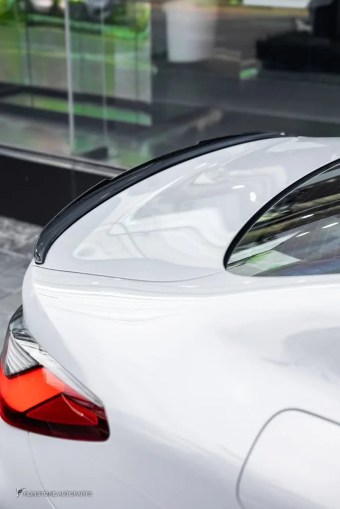BMW G22 – G26 – G82 M4 M4 Look Trunk Spoiler + USUS Autoclave Carbon Mirror Housing