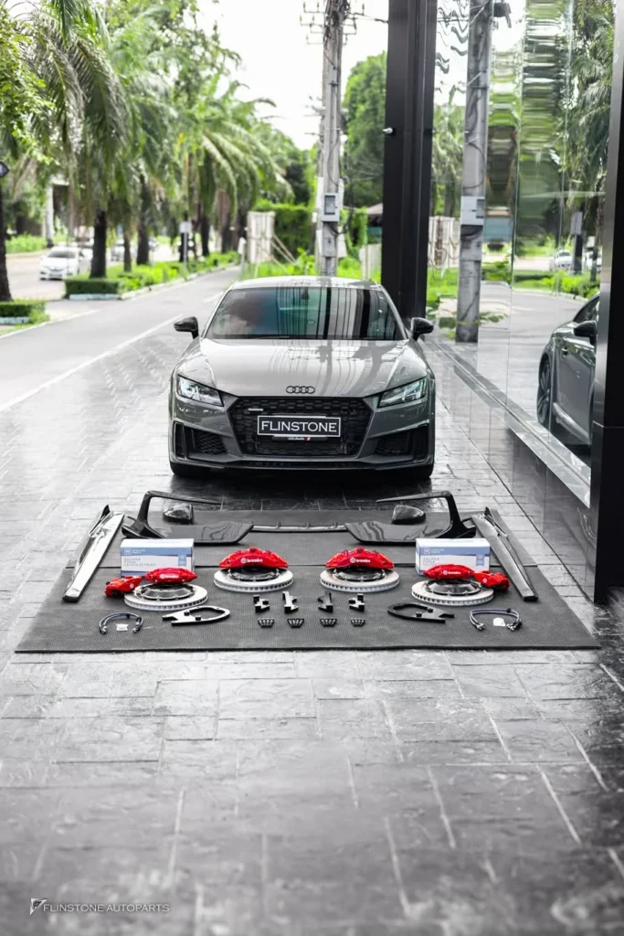 AUDI TT MK3 ไว้วางใจเลือกติดตั้งชุดคาร์ลิเปอร์แท้ BREMBO CTS V6
