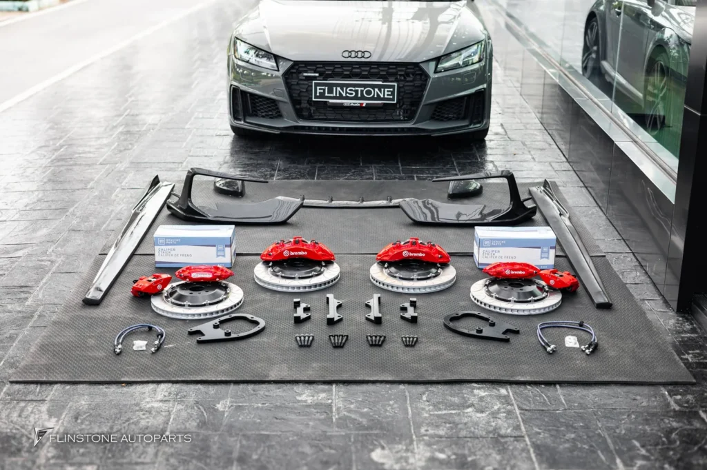 AUDI TT MK3 ไว้วางใจเลือกติดตั้งชุดคาร์ลิเปอร์แท้ BREMBO CTS V6