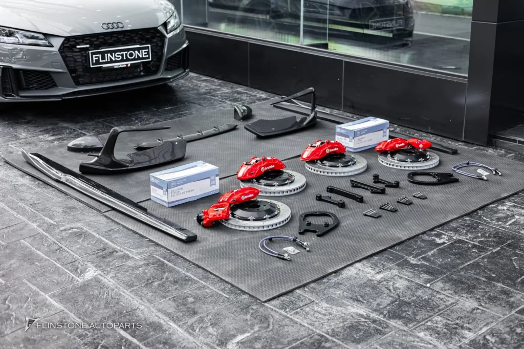 AUDI TT MK3 ไว้วางใจเลือกติดตั้งชุดคาร์ลิเปอร์แท้ BREMBO CTS V6