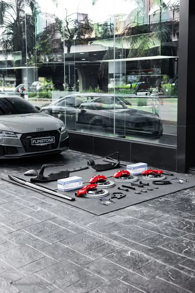 AUDI TT MK3 ไว้วางใจเลือกติดตั้งชุดคาร์ลิเปอร์แท้ BREMBO CTS V6