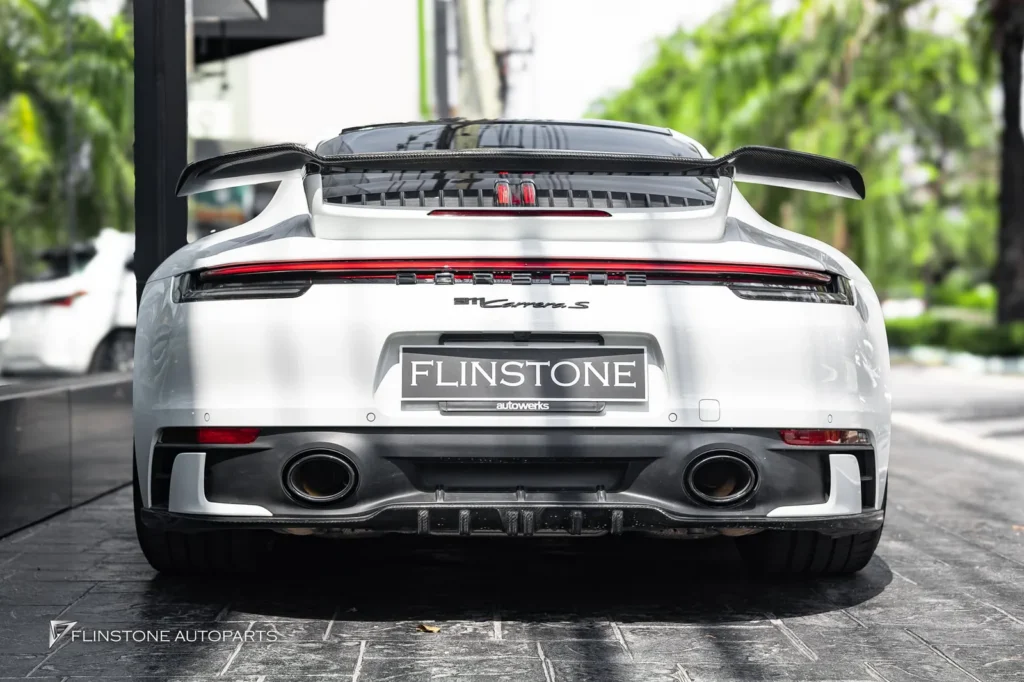PORSCHE 992 Carrera TECHART Aero Kit + Genuine Carbon Mirror Housing