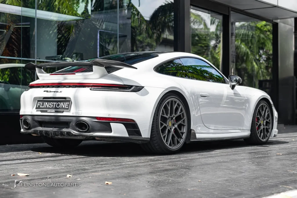 PORSCHE 992 Carrera TECHART Aero Kit + Genuine Carbon Mirror Housing