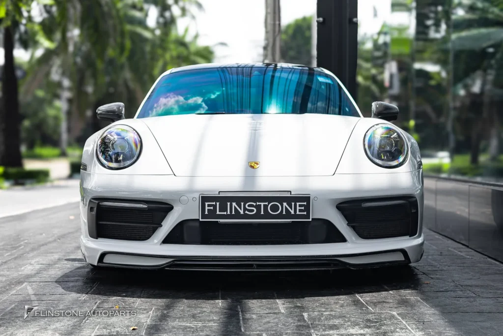 PORSCHE 992 Carrera TECHART Aero Kit + Genuine Carbon Mirror Housing
