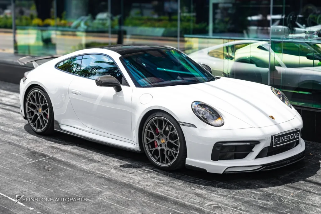 PORSCHE 992 Carrera TECHART Aero Kit + Genuine Carbon Mirror Housing