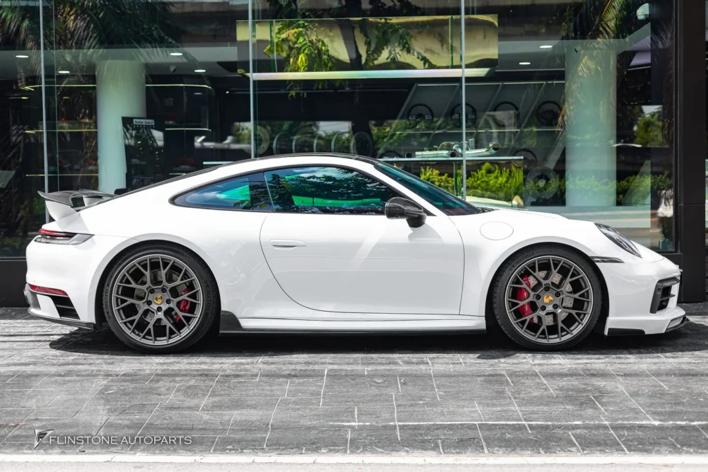 PORSCHE 992 Carrera TECHART Aero Kit + Genuine Carbon Mirror Housing