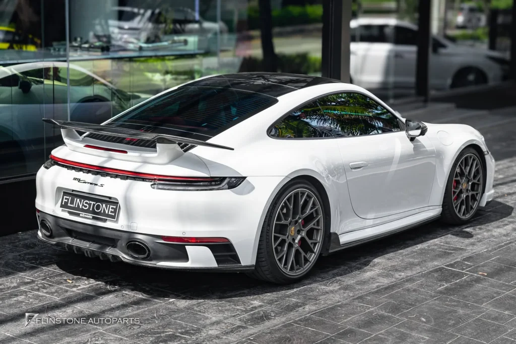 PORSCHE 992 Carrera TECHART Aero Kit + Genuine Carbon Mirror Housing