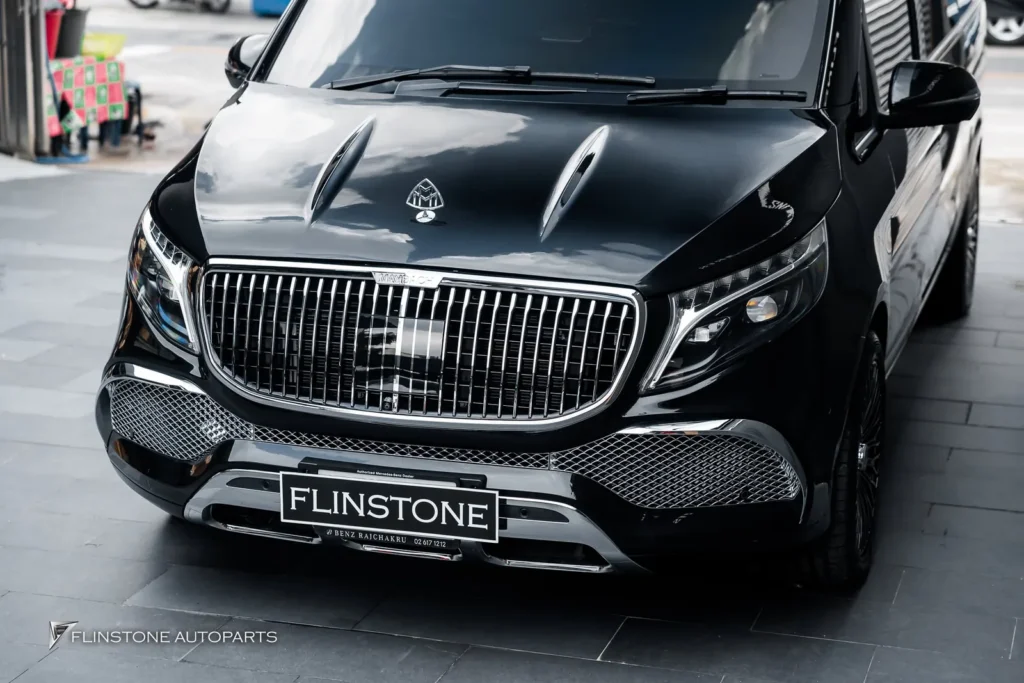Mercedes Benz W447 V-Class Vito กันชนหน้า+กระจังหน้า + ฝากระโปรงหน้า