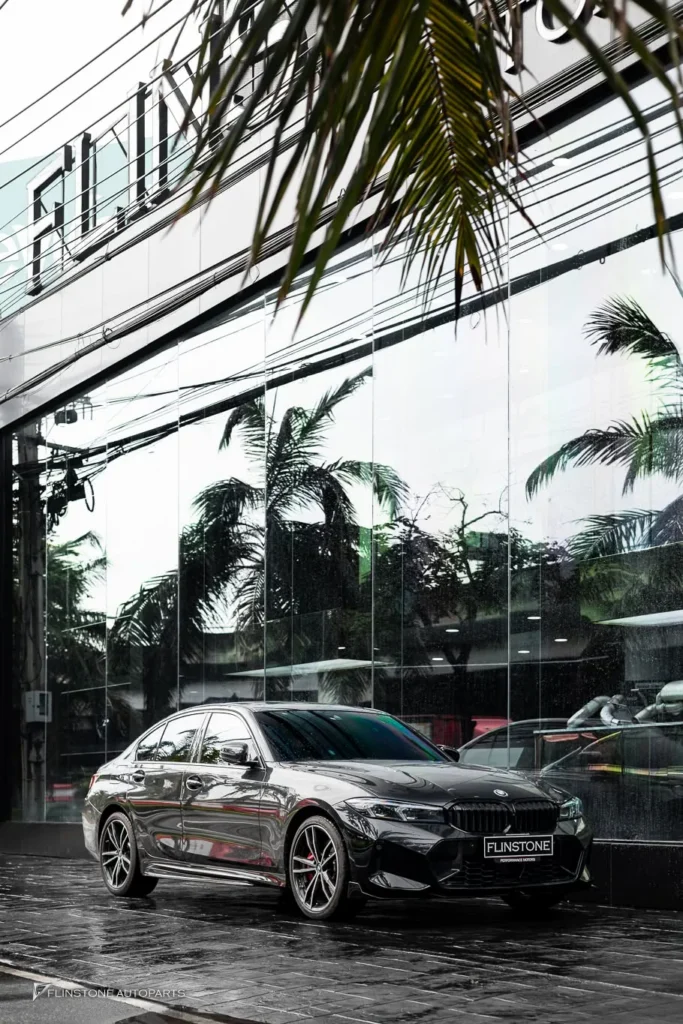 BMW G20 – G80 Series 3 Black M Performance Front Lip + Black M Performance Side Skirt