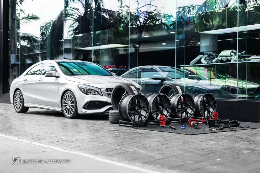 Mercedes-Benz CLA-Class เตรียมติดตั้งชุดล้อฟอจสั่งตัดลาย AMG GT63 พร้อมเปลี่ยน