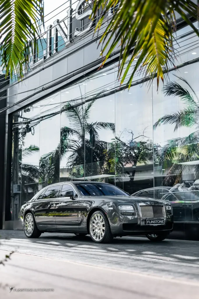ล้อ USUS Forged Wheel ติดตั้งใน Rolls Royce Ghost มาพร้อมดุมกลาง