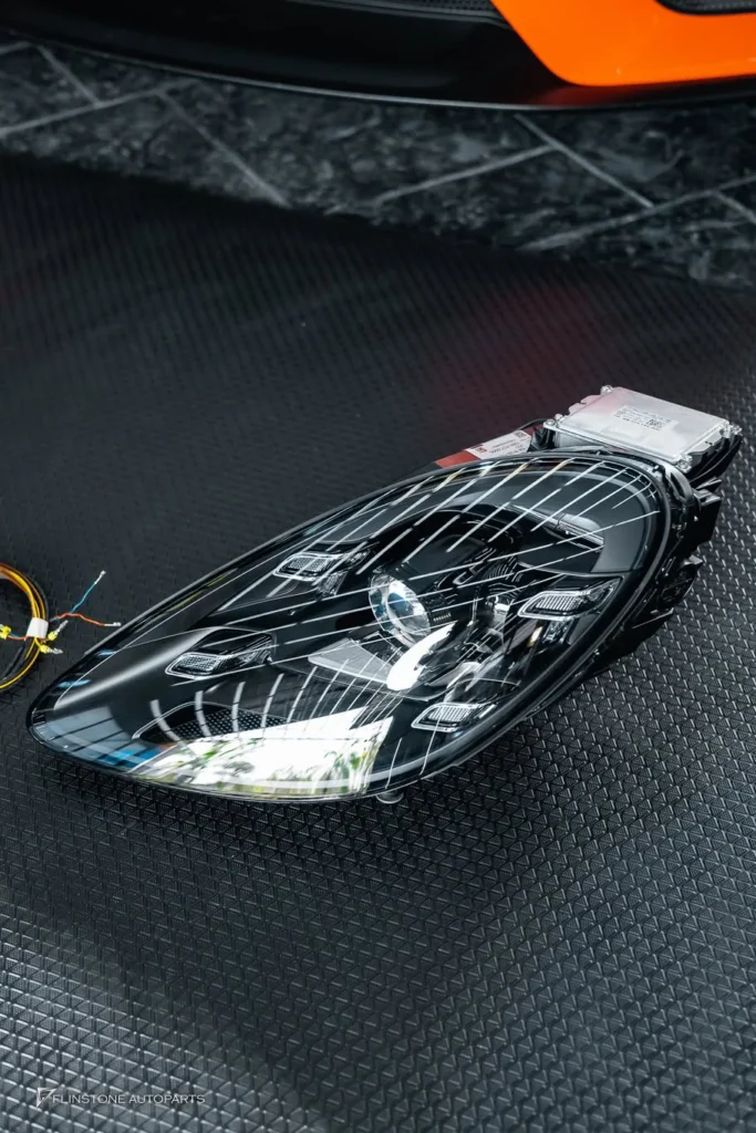 ไฟหน้าแท้ PDLS สำหรับ PORSCHE 718 Spyder พาร์แท้จากเยอรมัน