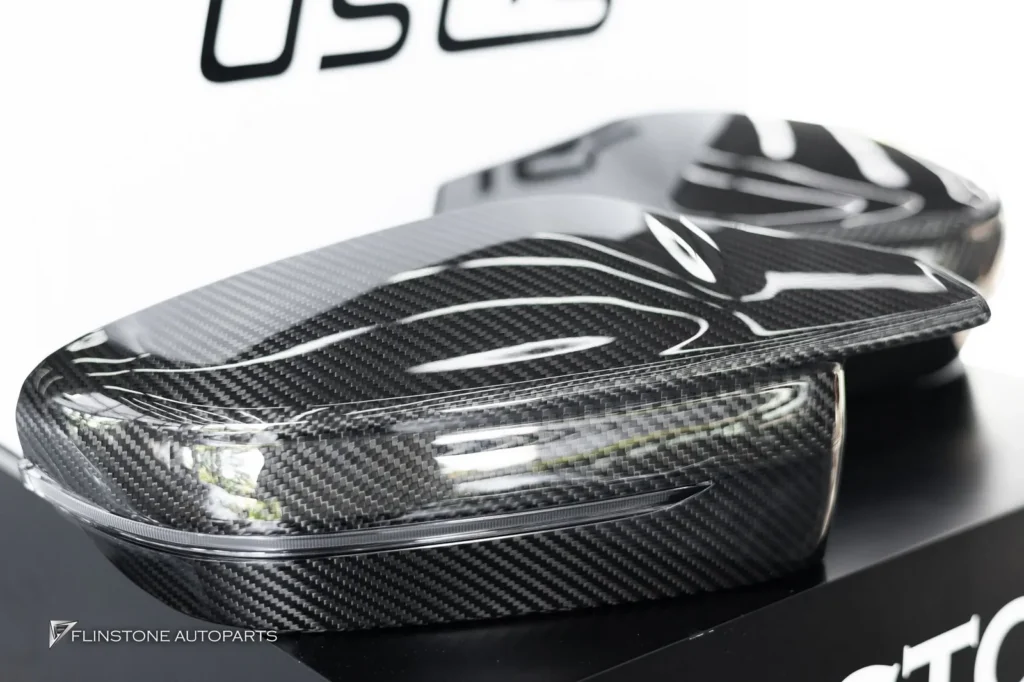 กระจกมองข้างคาร์บอนจาก USUS Autoclave BMW G42 Series 2 เลื่อนชมร