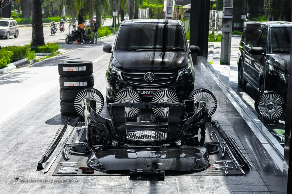 แรงต่อเนื่องสำหรับ Mercedes Benz Vito รหัส W447 เตรียมติดตั้งชุด