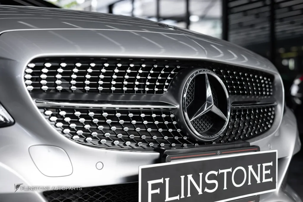 Mercedes-Benz W205-C205 C-Class Diamond Front Grille