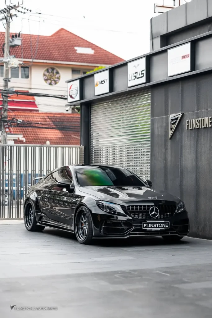 Mercedes-Benz W205 C205 C-Class 2024 Genuine PRIOR DESIGN Body Kit + Custom Forged Wheel