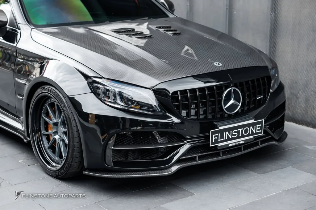 Mercedes-Benz W205 C205 C-Class 2024 Genuine PRIOR DESIGN Body Kit + Custom Forged Wheel