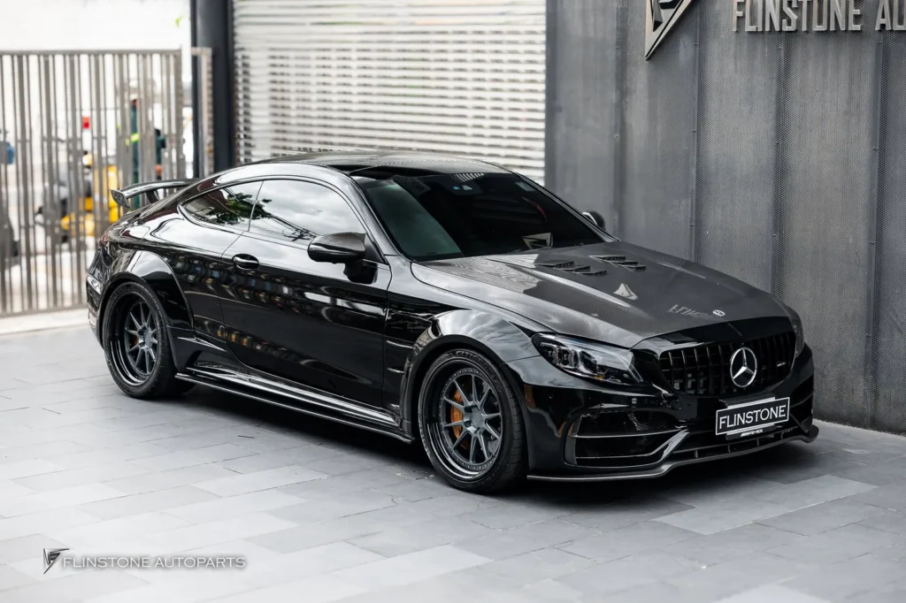 Mercedes-Benz W205 C205 C-Class 2024 Genuine PRIOR DESIGN Body Kit + Custom Forged Wheel