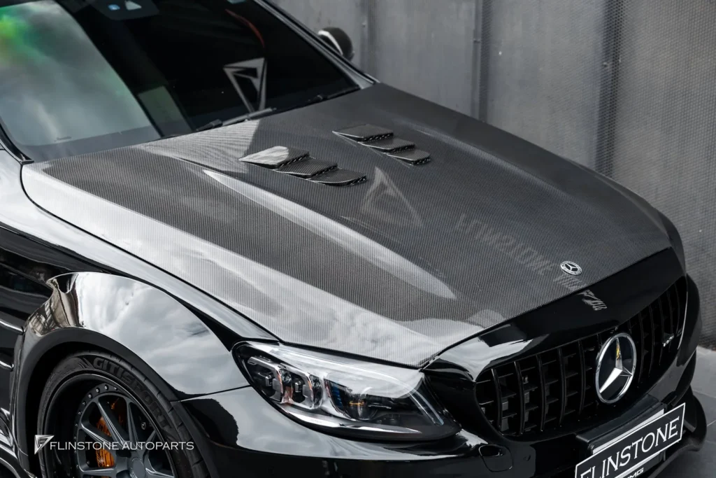 Mercedes-Benz W205 C205 C-Class 2024 Genuine PRIOR DESIGN Body Kit + Custom Forged Wheel