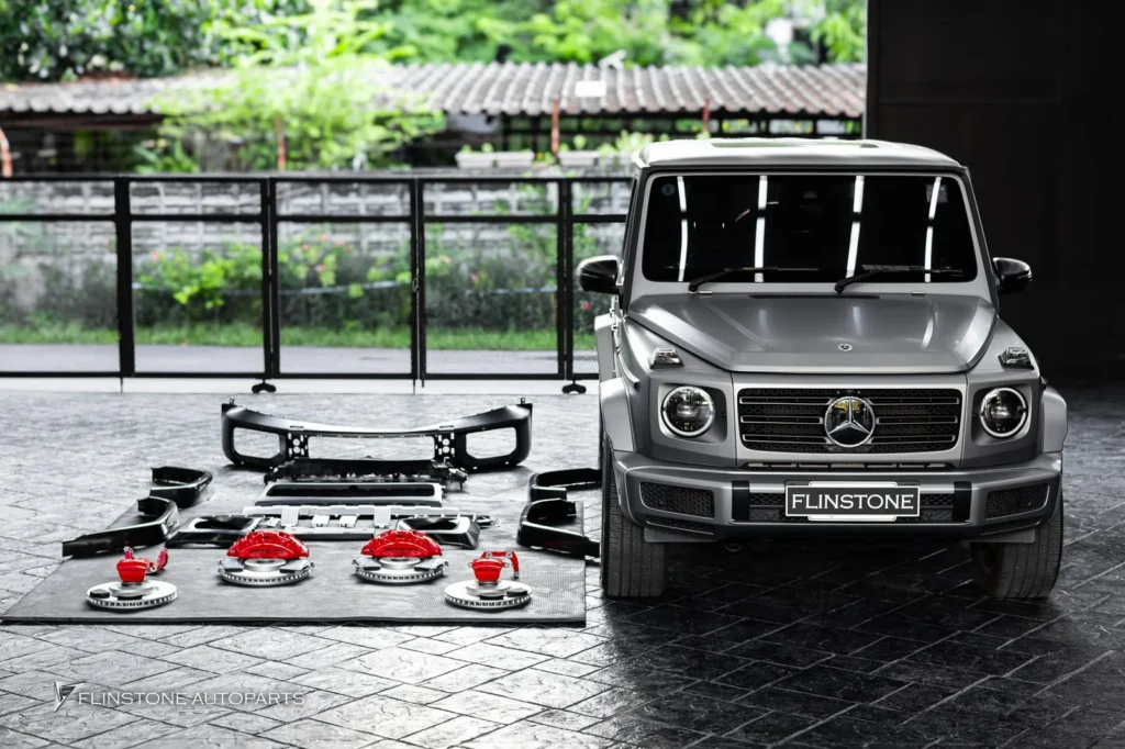 Mercedes-Benz W464 G-Class Genuine G63 AMG Braking System + G63 AMG Facelift Body Kit
