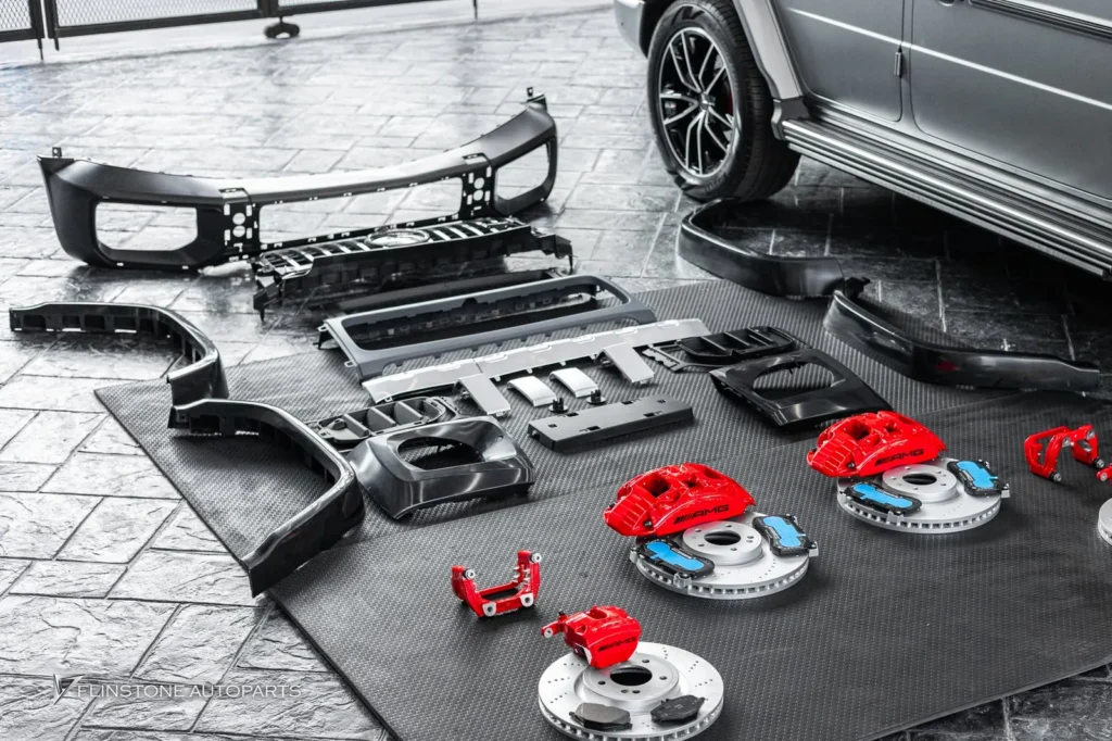 Mercedes-Benz W464 G-Class Genuine G63 AMG Braking System + G63 AMG Facelift Body Kit