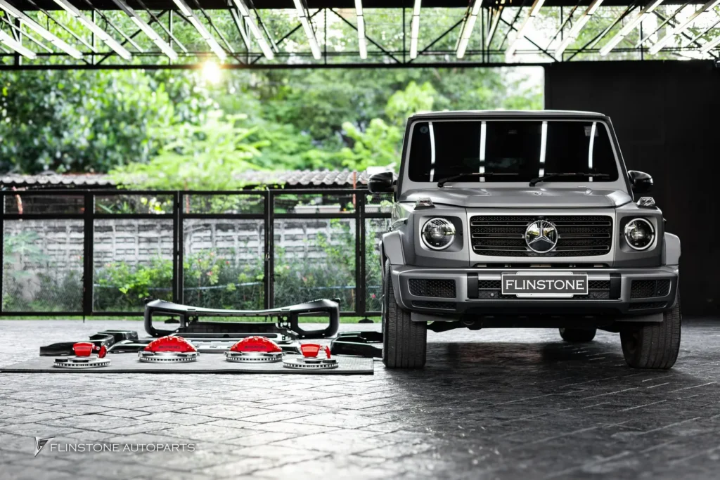 Mercedes-Benz W464 G-Class Genuine G63 AMG Braking System + G63 AMG Facelift Body Kit
