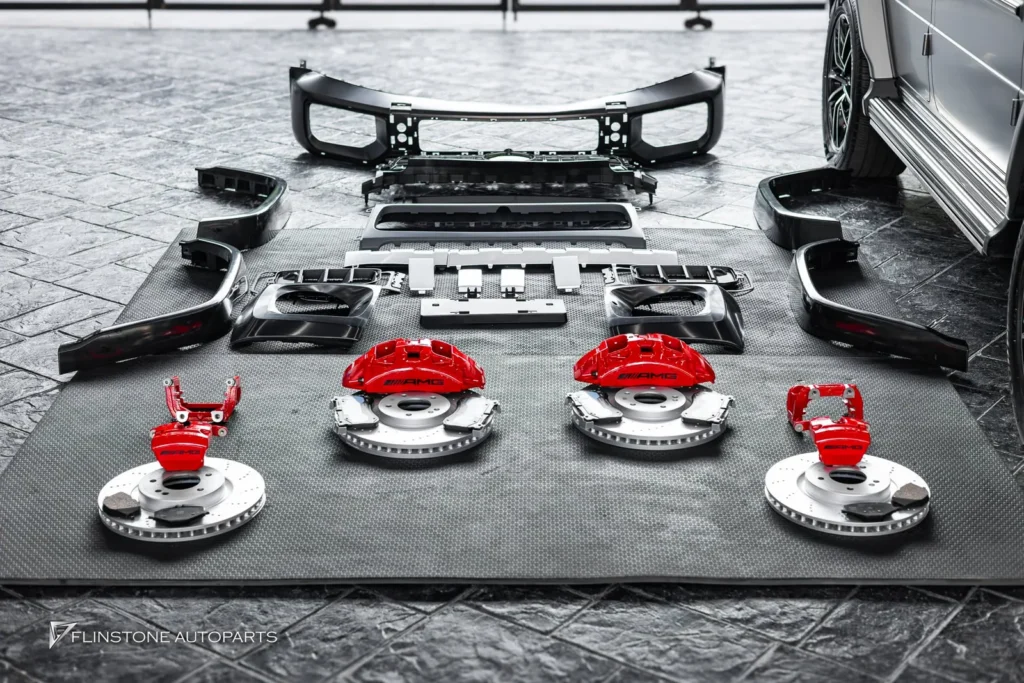 Mercedes-Benz W464 G-Class Genuine G63 AMG Braking System + G63 AMG Facelift Body Kit