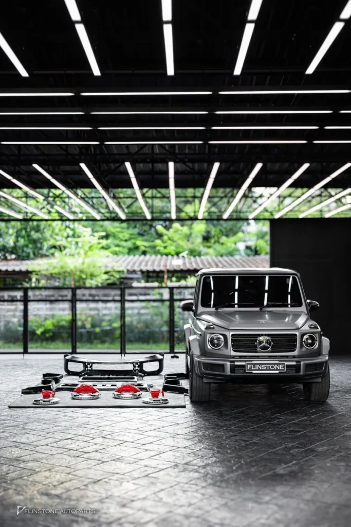Mercedes-Benz W464 G-Class Genuine G63 AMG Braking System + G63 AMG Facelift Body Kit