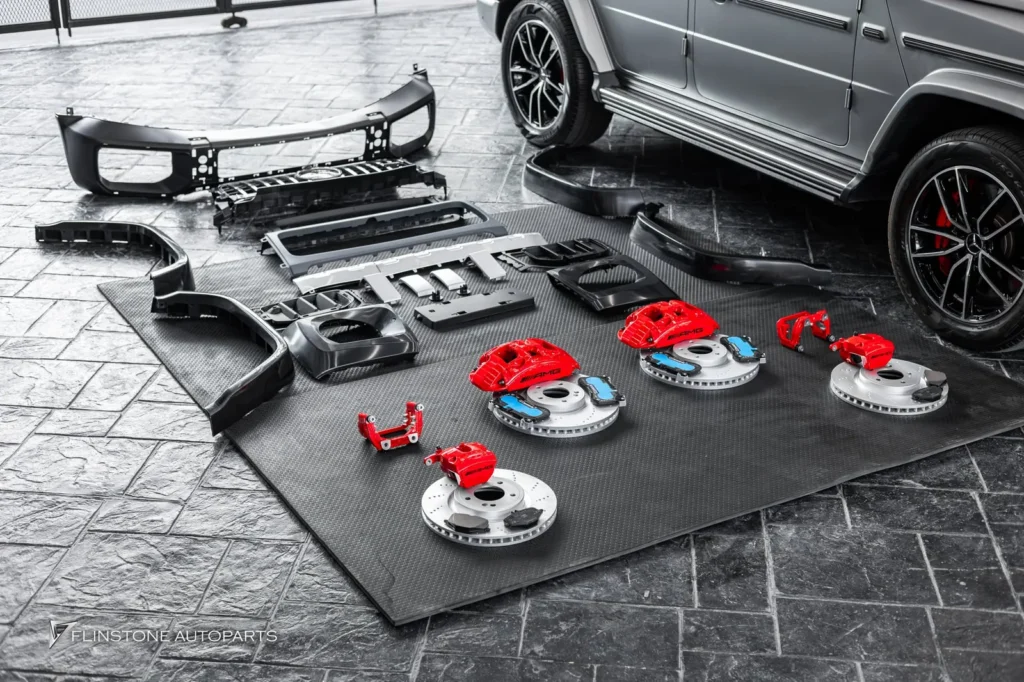 Mercedes-Benz W464 G-Class Genuine G63 AMG Braking System + G63 AMG Facelift Body Kit