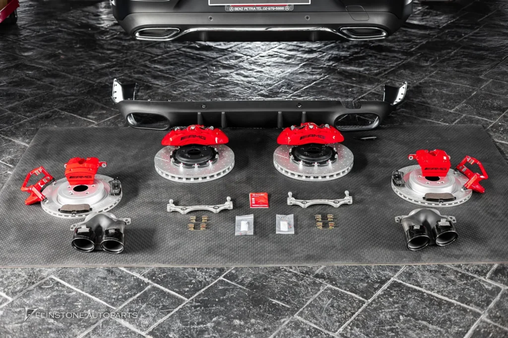 Mercedes-Benz C257 CLS-Class 2024 Genuine AMG Braking System + CLS53 AMG Rear Diffuser