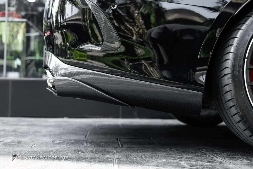 Mercedes-Benz C257 CLS-Class 2024 AMG GT63 Style Carbon Fiber Rear Diffuser + AMG GT63 Black
