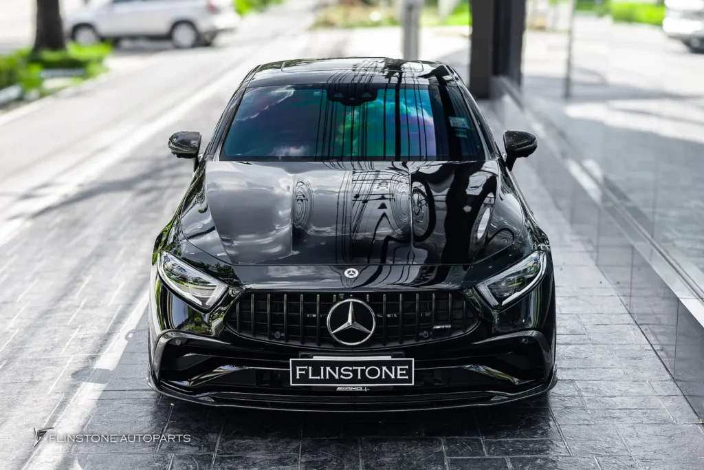 Mercedes-Benz C257 CLS-Class 2024 AMG GT63 Style Carbon Fiber Rear Diffuser + AMG GT63 Black