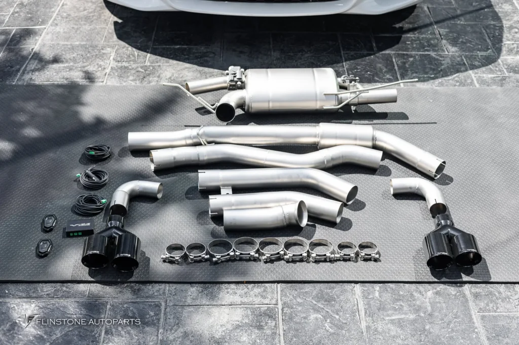BMW G30 Series 5 เตรียมติดตั้งชุดท่อจาก USUS Exhaust ในชุดมาพร้อ