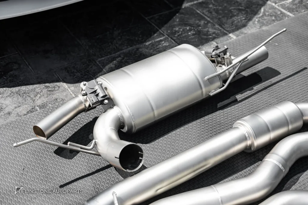 BMW G30 Series 5 เตรียมติดตั้งชุดท่อจาก USUS Exhaust ในชุดมาพร้อ
