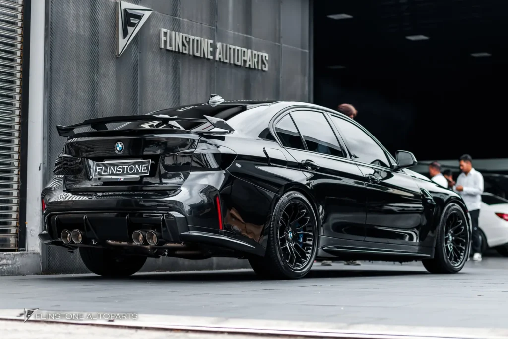 BMW F30改款升级G80 M3前大灯款式Laser Style +碳纤维方向盘NEW BMW Design