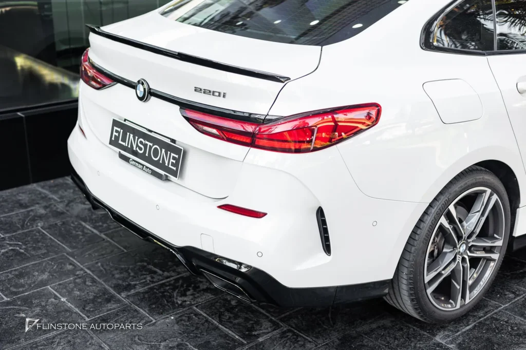 BMW F44 Grand Coupe M240i Rear Diffuser + M240i Black Tailpipe