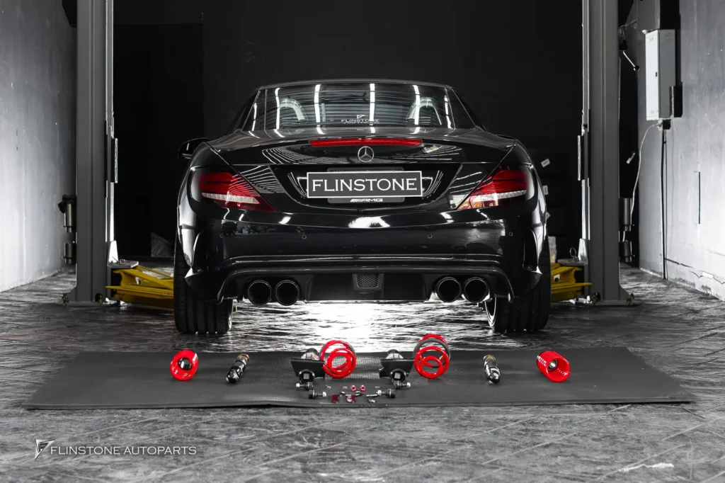 Mercedes-Benz R172 SLK-Class ติดตั้งชุดโช๊ค H Drive