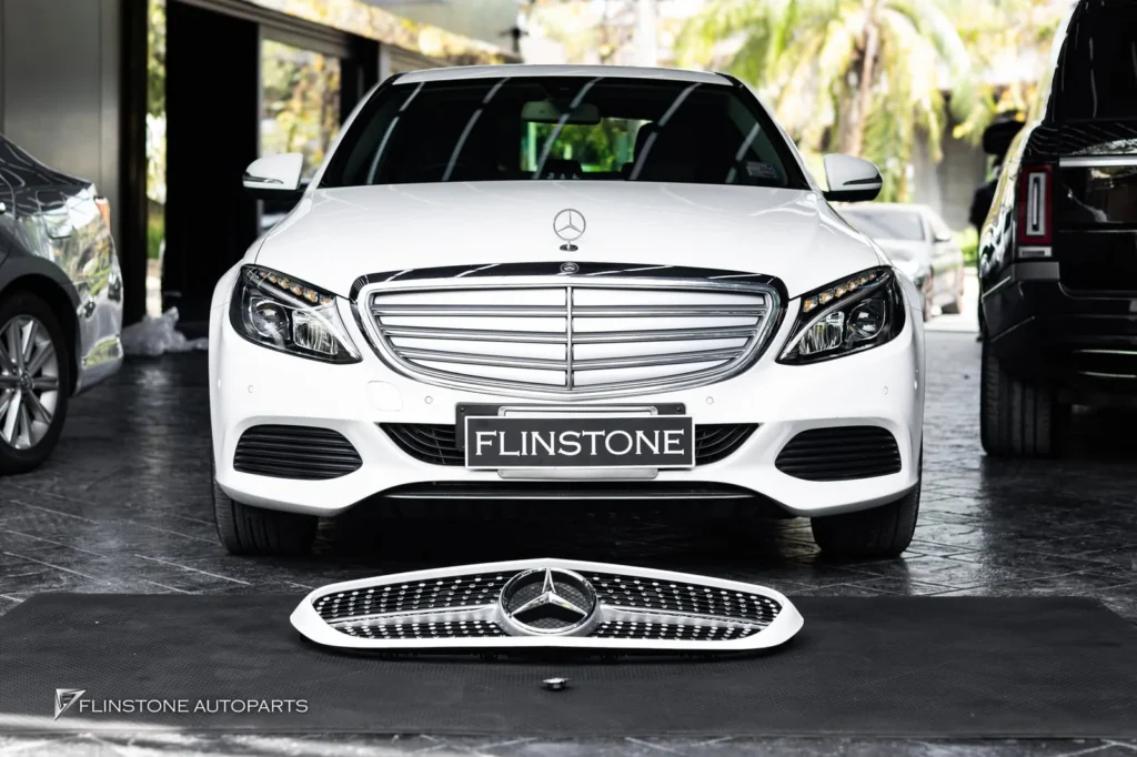 Mercedes-Benz W205 C205 C-Class 2024 Diamond Front Grille