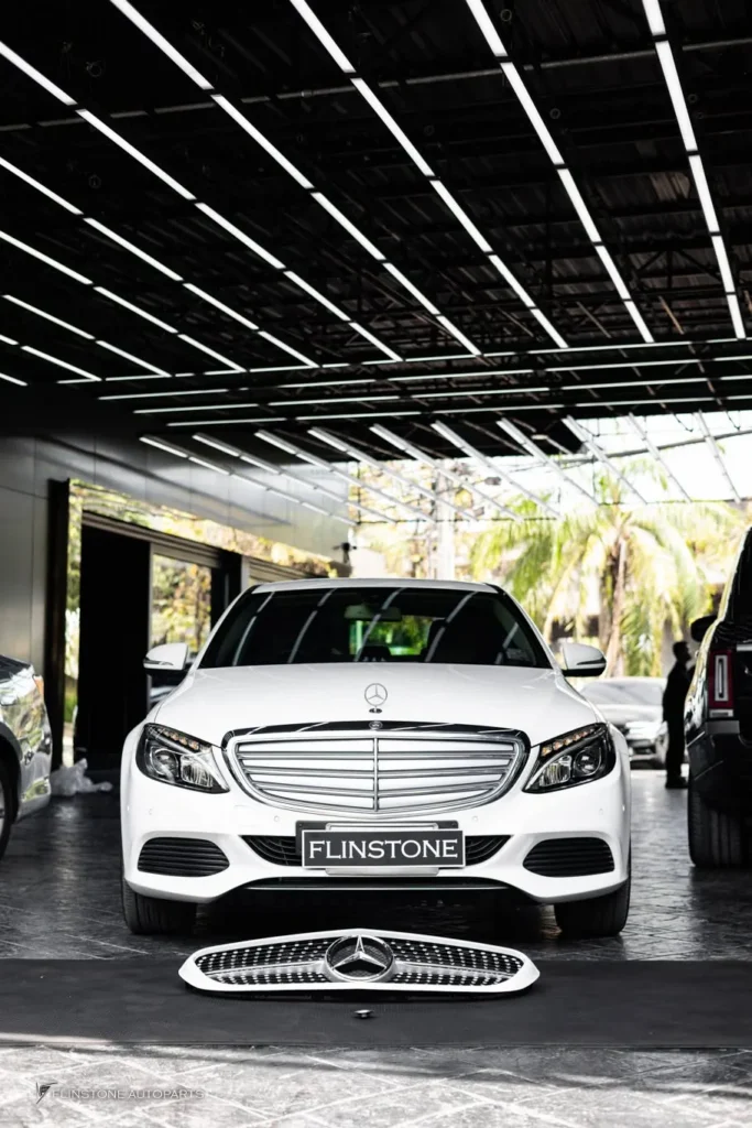 Mercedes-Benz W205 C205 C-Class 2024 Diamond Front Grille