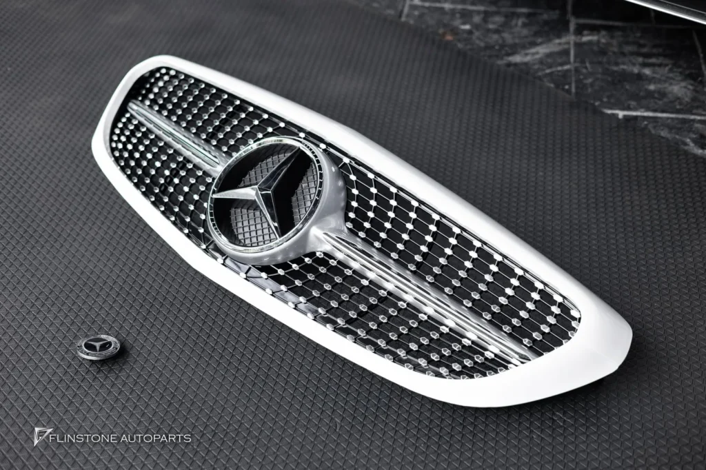 Mercedes-Benz W205 C205 C-Class 2024 Diamond Front Grille