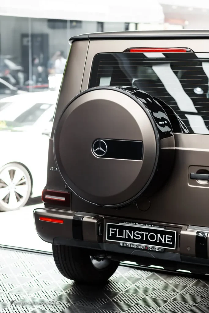 Mercedes-Benz W464 G-Class เปลี่ยนสีภายนอก G-Class ด้วยสี Heavy Metal Brown Ash มาเปลี่ยนสี