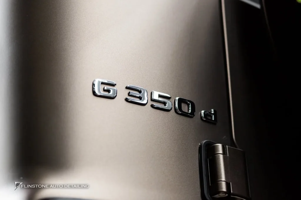 Mercedes-Benz W464 G-Class เปลี่ยนสีภายนอก G-Class ด้วยสี Heavy Metal Brown Ash มาเปลี่ยนสี